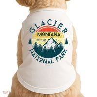 Glacier National Park Montana Hiking Nature Outdoors Doggie Tank thumb 0