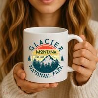 Glacier National Park Montana Hiking Nature Outdoors Coffee Mug thumb 3