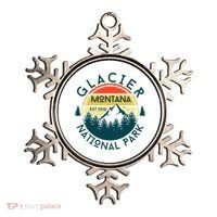 Glacier National Park Montana Hiking Nature Outdoors Ornament thumb 0
