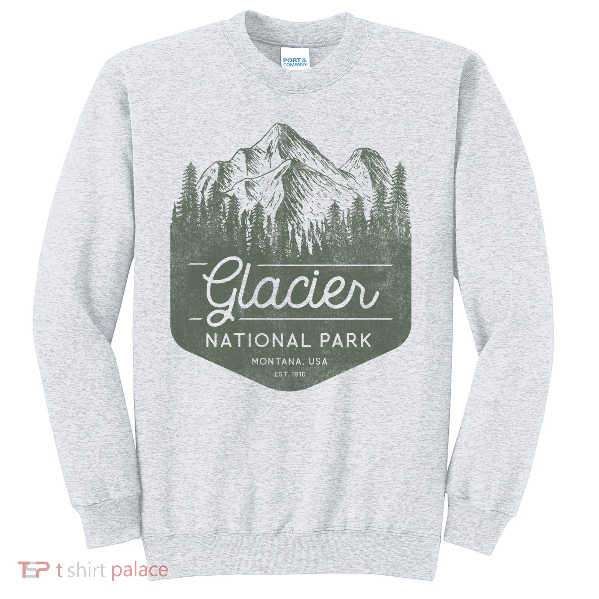 Glacier National Park Hoodie - Montana Vacation Sweatshirt