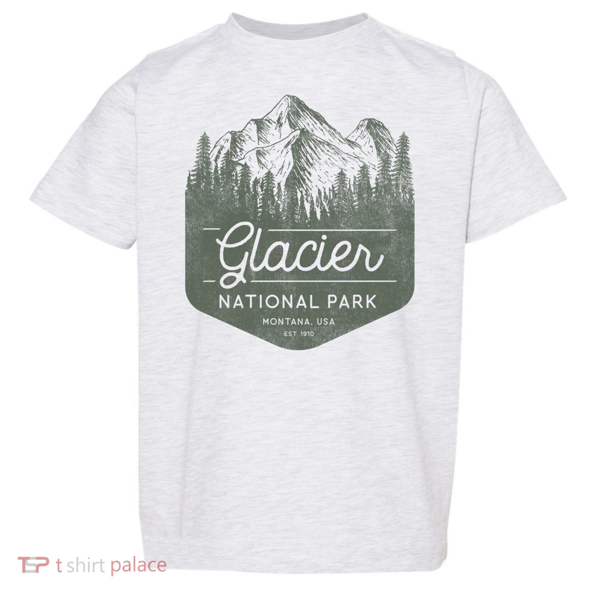 Glacier National Park Hoodie - Montana Vacation Toddler T-Shirt