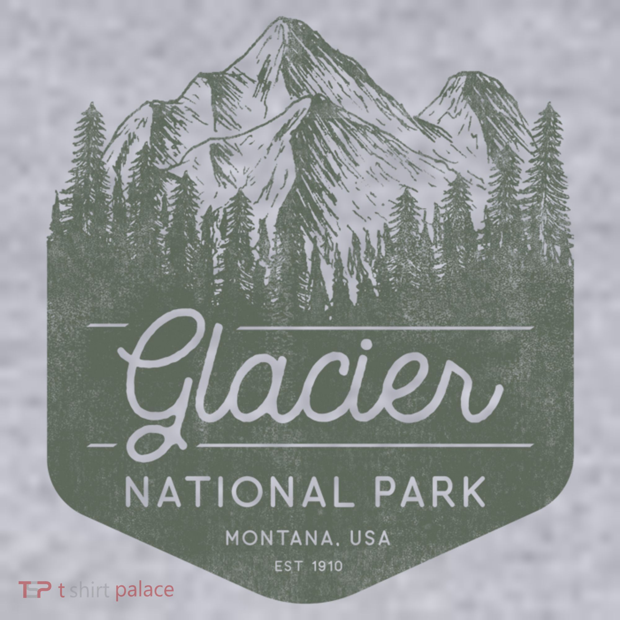 Glacier National Park Hoodie - Montana Vacation Women's Sweatshirt
