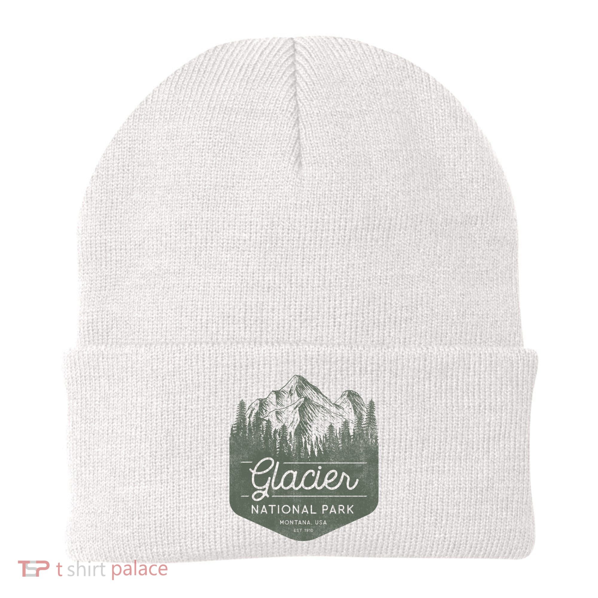 Glacier National Park Hoodie - Montana Vacation Beanie