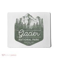 Glacier National Park Hoodie - Montana Vacation Mousepad thumb 0