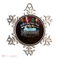 Glacier National Park Montana Moose Hiking Camping Souvenir Ornament thumb 0
