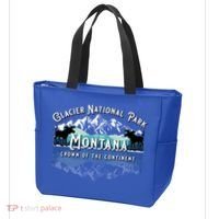 Glacier National Park Montana Hiking Moose Camping Souvenir Gift Tote Bag thumb 3