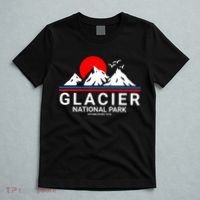 Glacier National Park Vintage Souvenir Hiking T-Shirt thumb 5