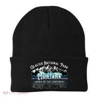 Glacier National Park Montana Hiking Camping Moose Souvenir Meaningful Gift Beanie thumb 0