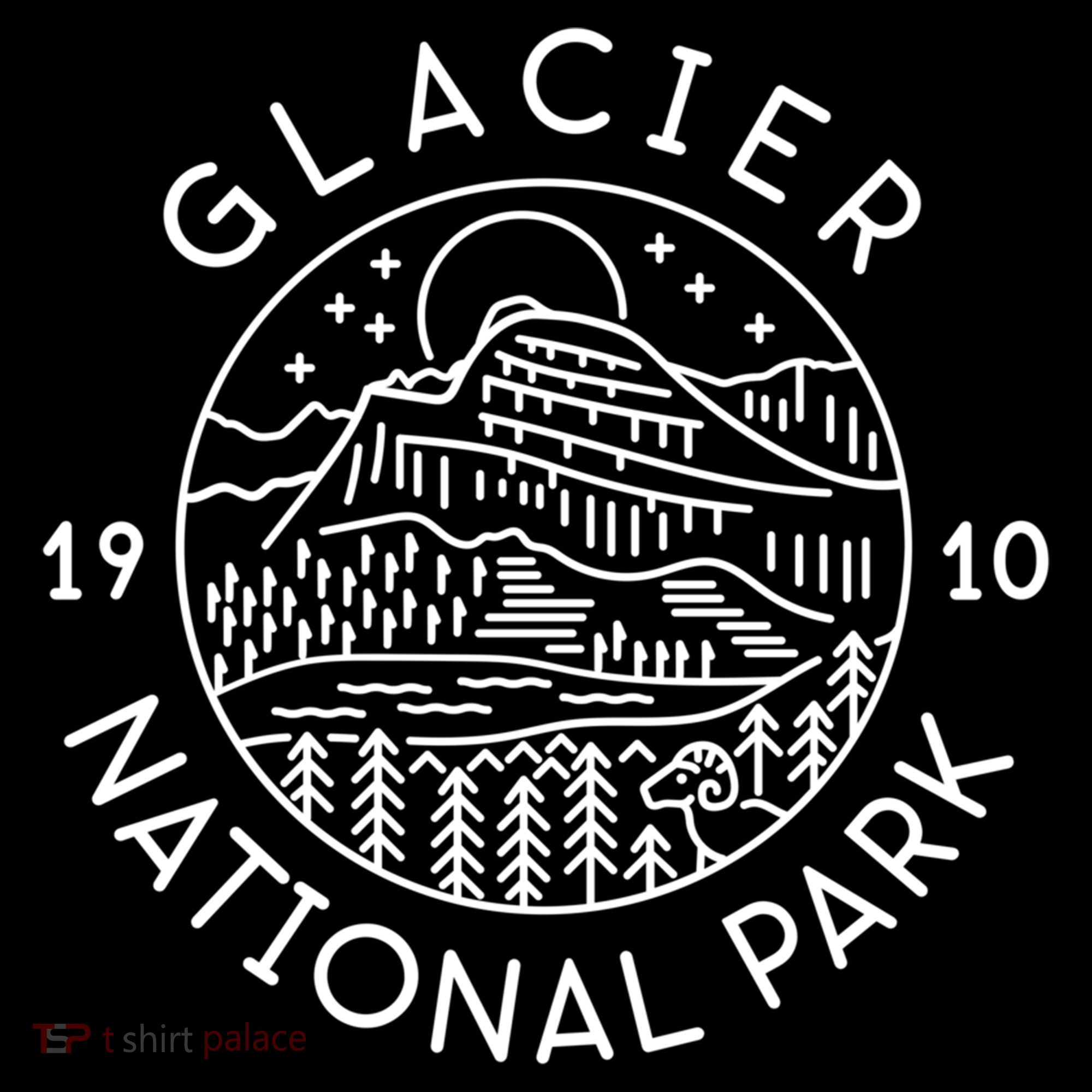 Glacier National Park 1910 Montana Gift Women's Hoodie