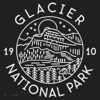 Glacier National Park 1910 Montana Gift Hat thumb 2
