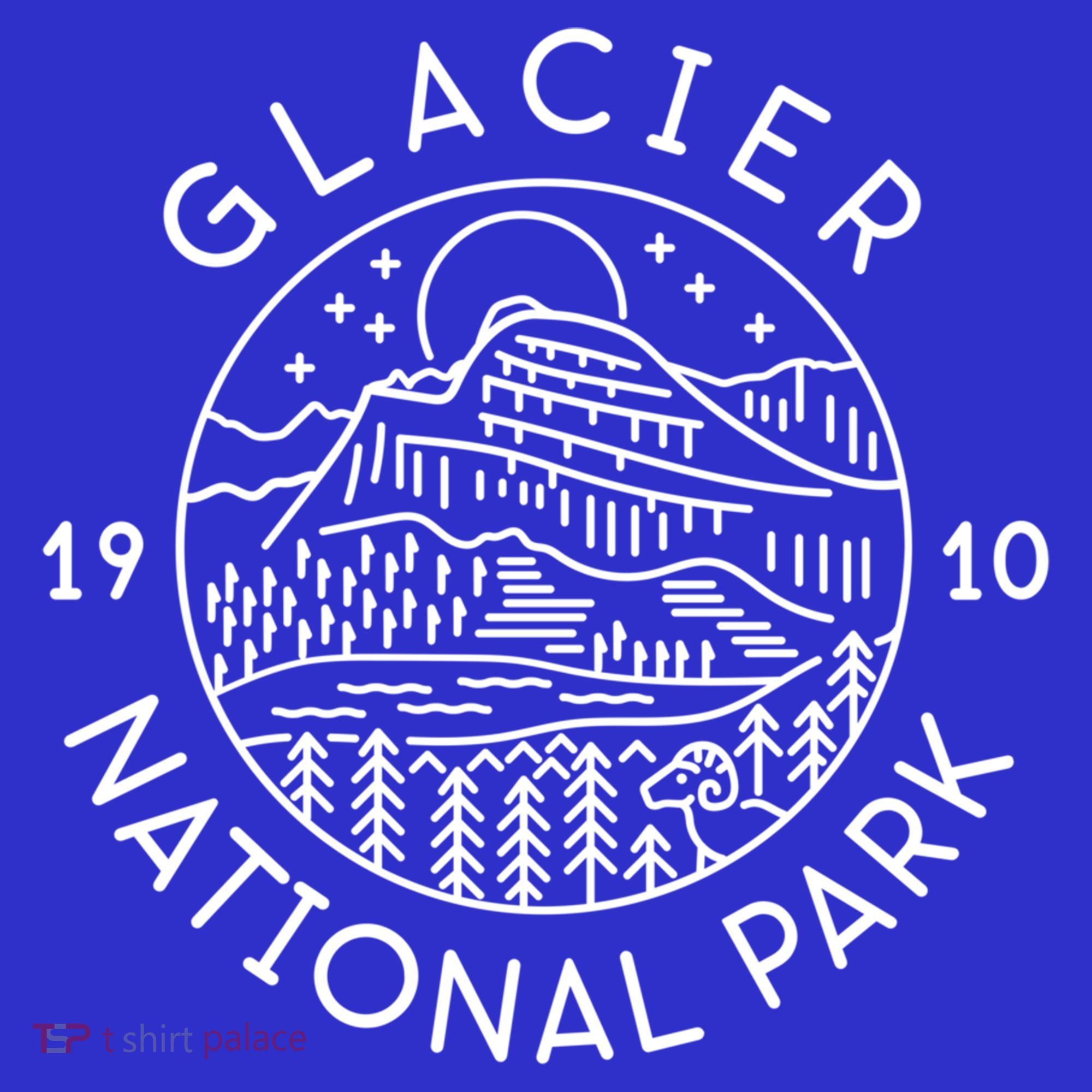 Glacier National Park 1910 Montana Gift Sweatshirt