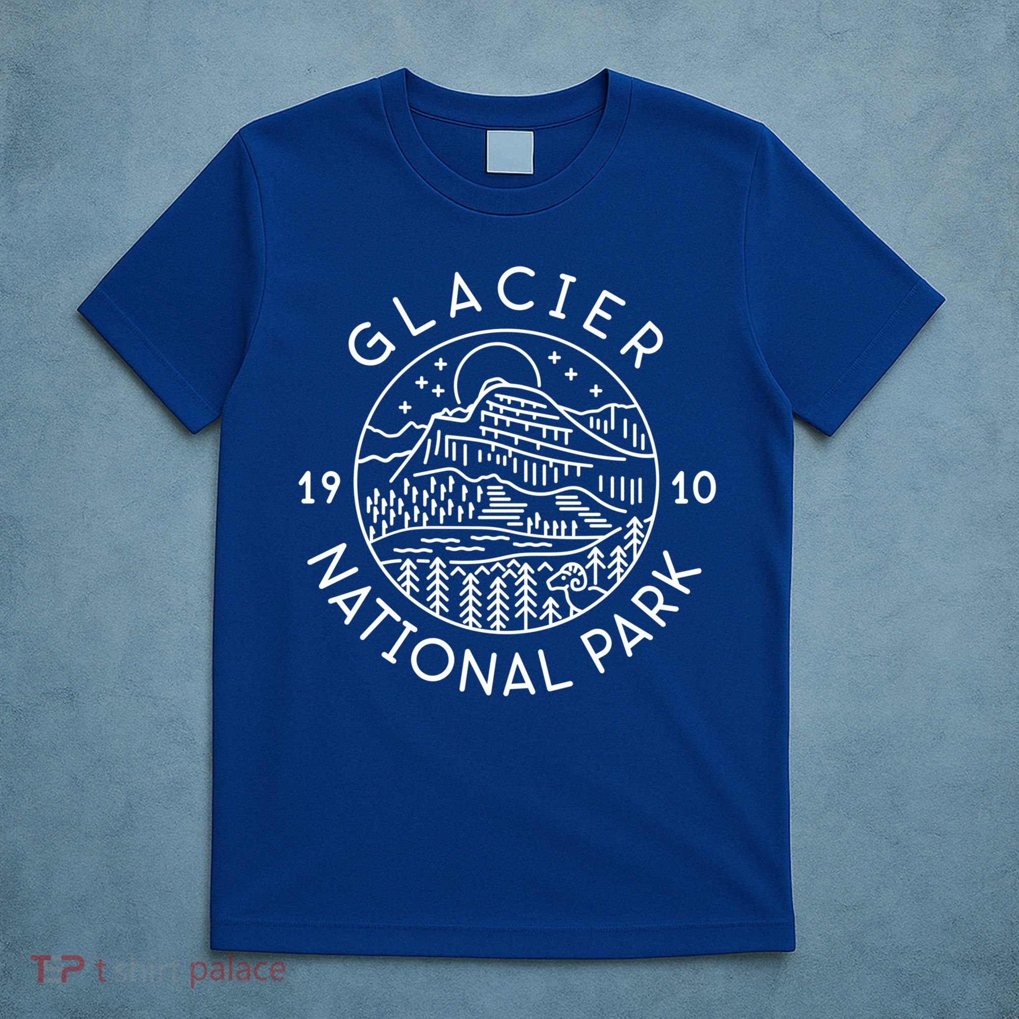 Glacier National Park 1910 Montana Gift T-Shirt
