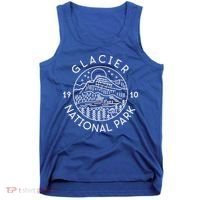 Glacier National Park 1910 Montana Gift Tank Top thumb 0
