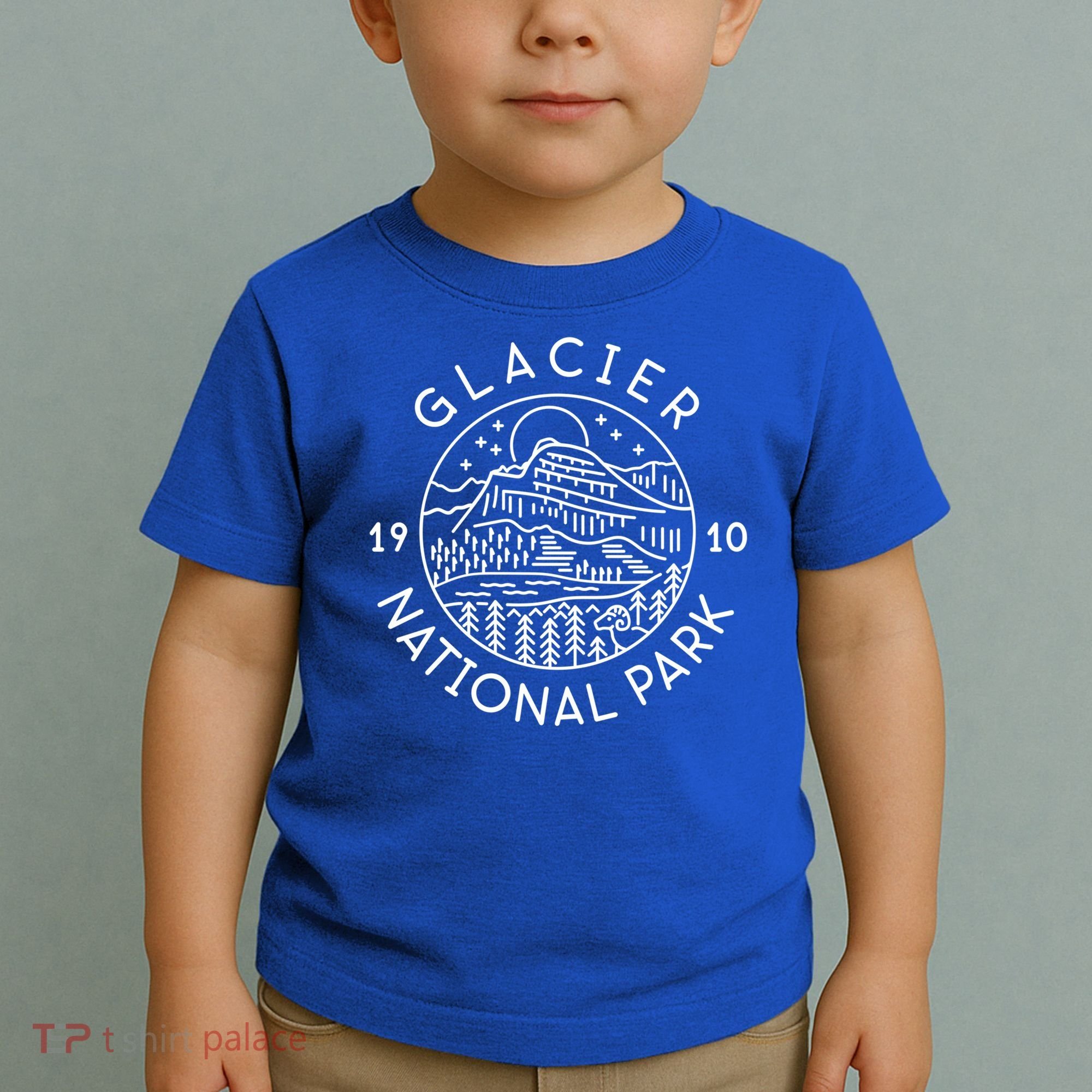 Glacier National Park 1910 Montana Gift Toddler T-Shirt