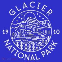 Glacier National Park 1910 Montana Gift Visor thumb 3