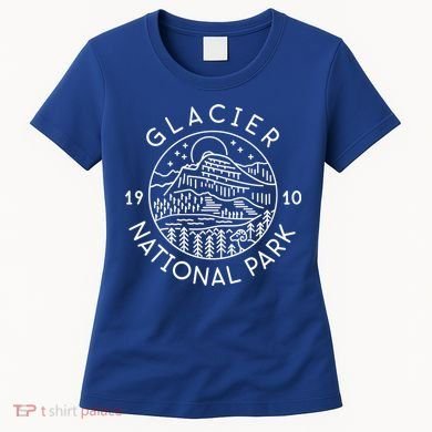Glacier National Park 1910 Montana Gift Women's T-Shirt