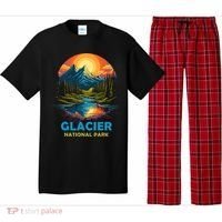 Glacier National Park Montana Mountains Trip Pajama Set thumb 0