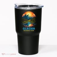 Glacier National Park Montana Mountains Trip Tumbler thumb 0
