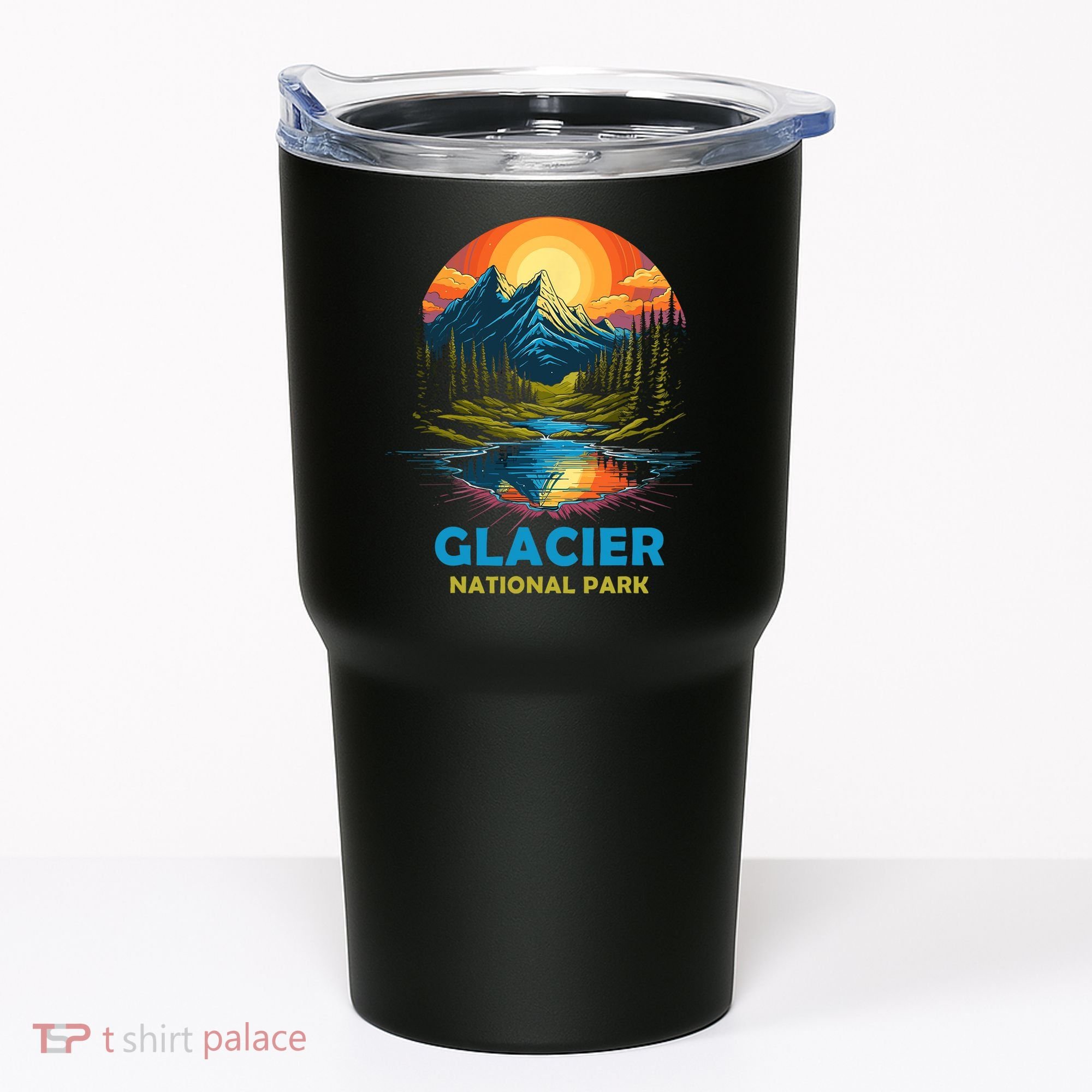 Glacier National Park Montana Mountains Trip Tumbler
