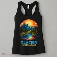 Glacier National Park Montana Mountains Trip Women's Tank Top thumb 3