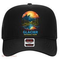 Glacier National Park Montana Mountains Trip Hat thumb 0