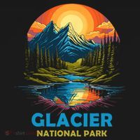 Glacier National Park Montana Mountains Trip Women's T-Shirt thumb 6