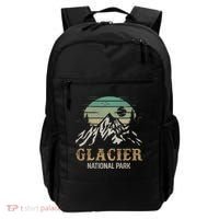 Glacier National Park Merchandise Retro Glacier Souvenirs Cute Gift Backpack thumb 0