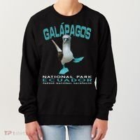 Galapagos National Park Ecuador Blue Footed Boobies Keepsake Women's Sweatshirt thumb 0