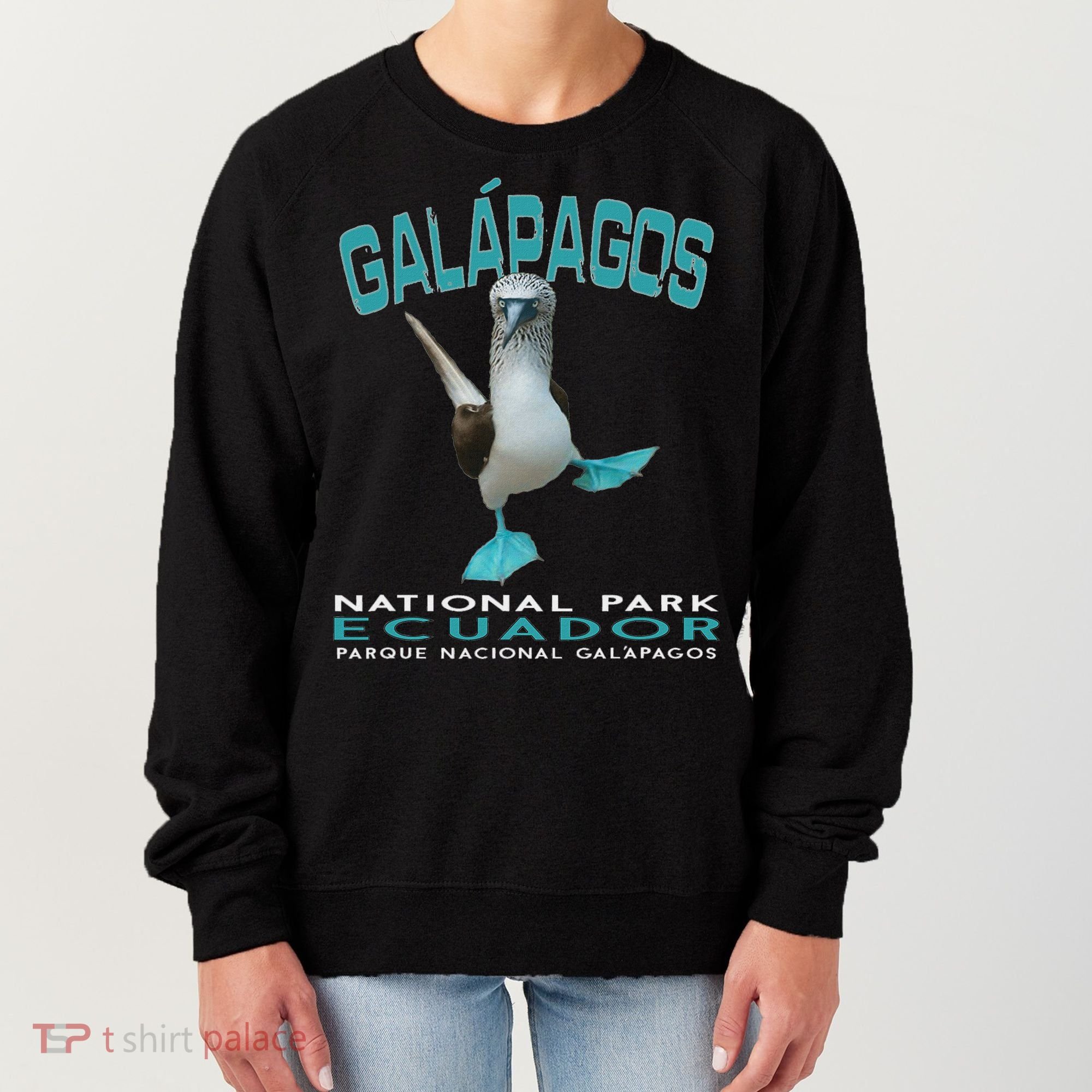 Galapagos National Park Ecuador Blue Footed Boobies Keepsake Women's Sweatshirt