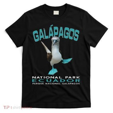 Galapagos National Park Ecuador Blue Footed Boobies Keepsake T-Shirt