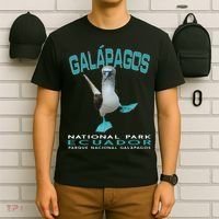 Galapagos National Park Ecuador Blue Footed Boobies Keepsake T-Shirt thumb 6