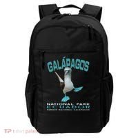 Galapagos National Park Ecuador Blue Footed Boobies Keepsake Backpack thumb 0