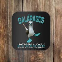 Galapagos National Park Ecuador Blue Footed Boobies Keepsake Coaster thumb 0