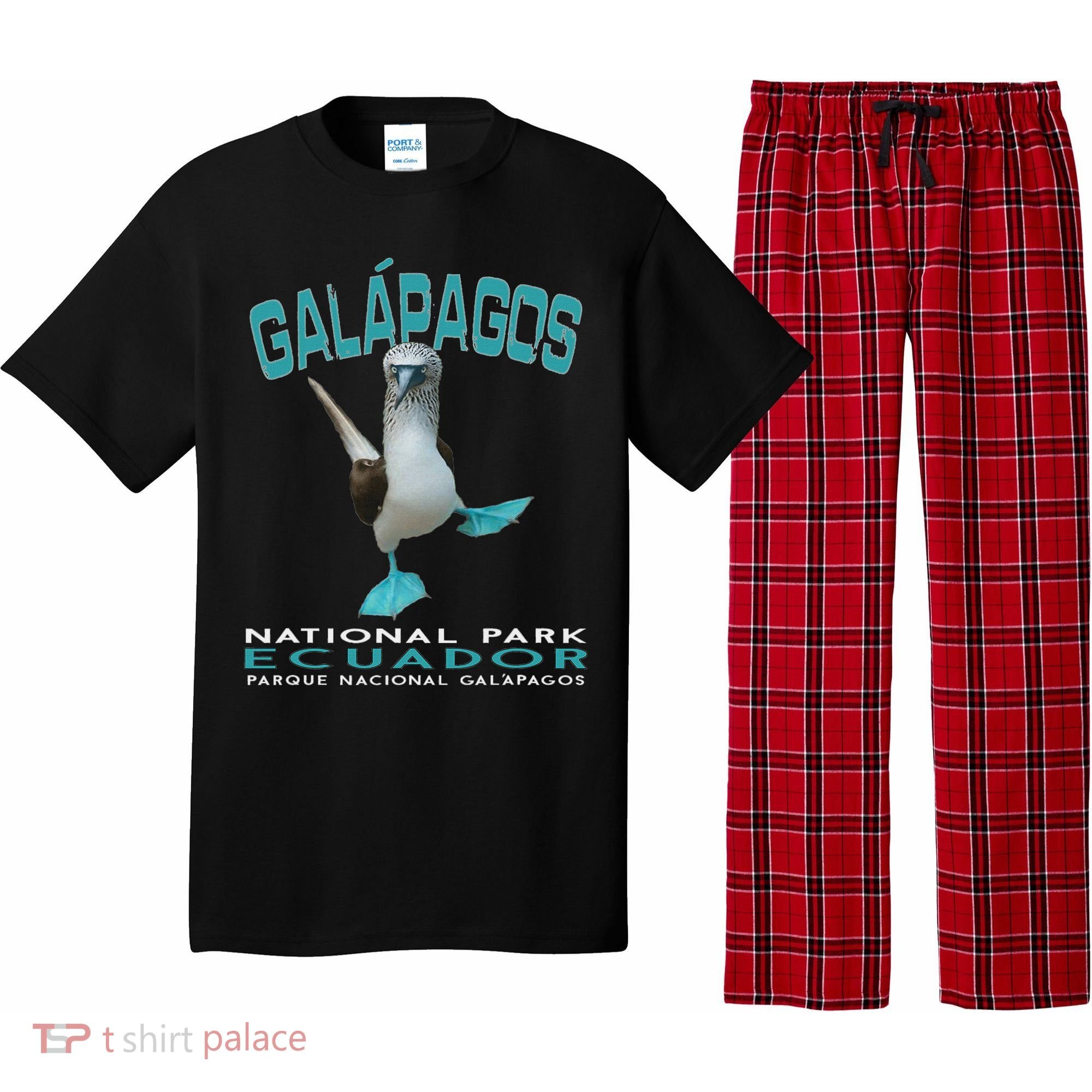 Galapagos National Park Ecuador Blue Footed Boobies Keepsake Pajama Set