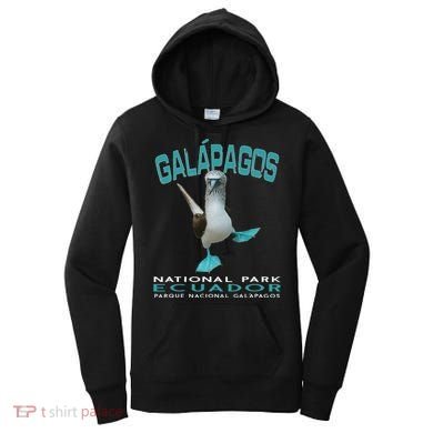 Galapagos National Park Ecuador Blue Footed Boobies Keepsake Women's Hoodie