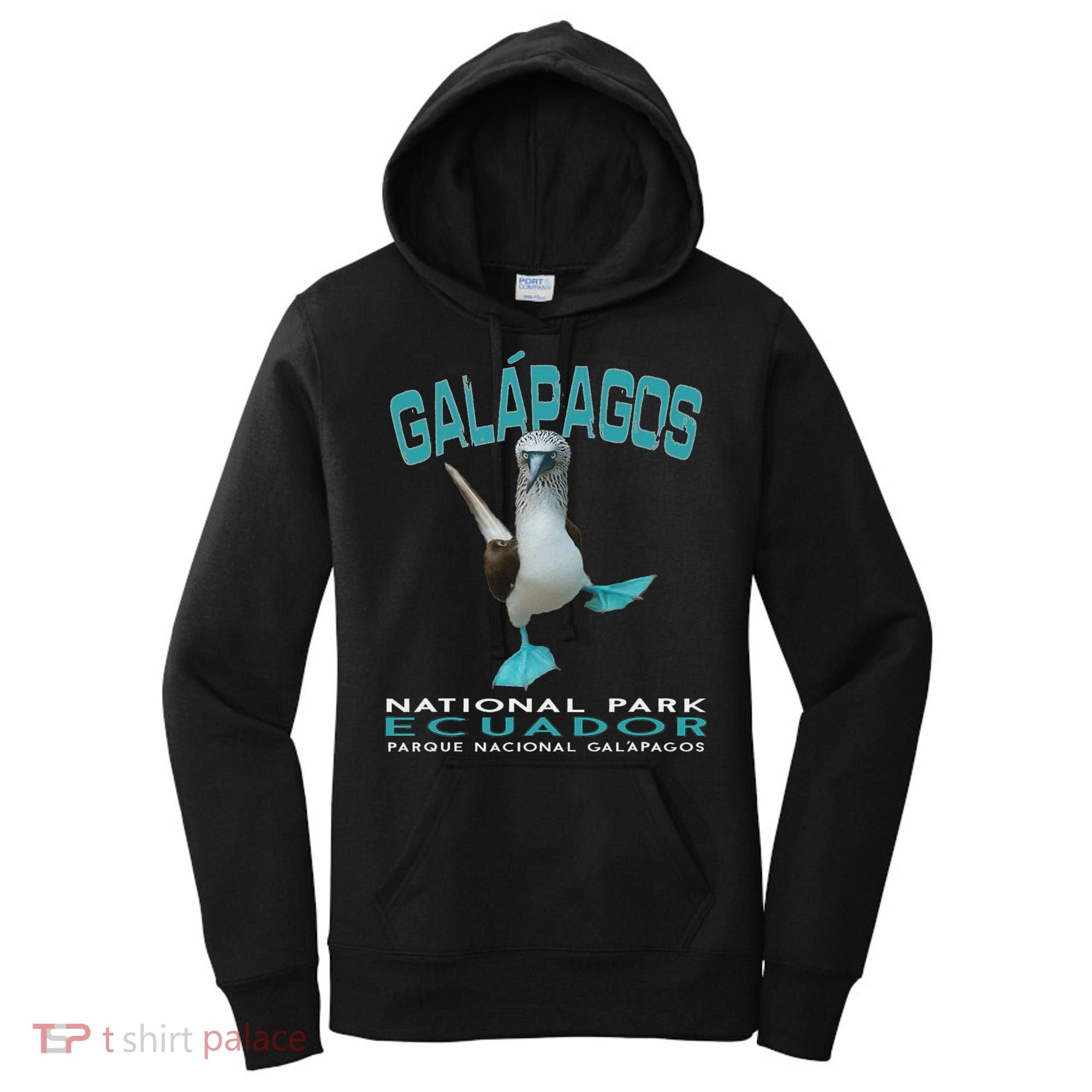 Galapagos National Park Ecuador Blue Footed Boobies Keepsake Women's Hoodie
