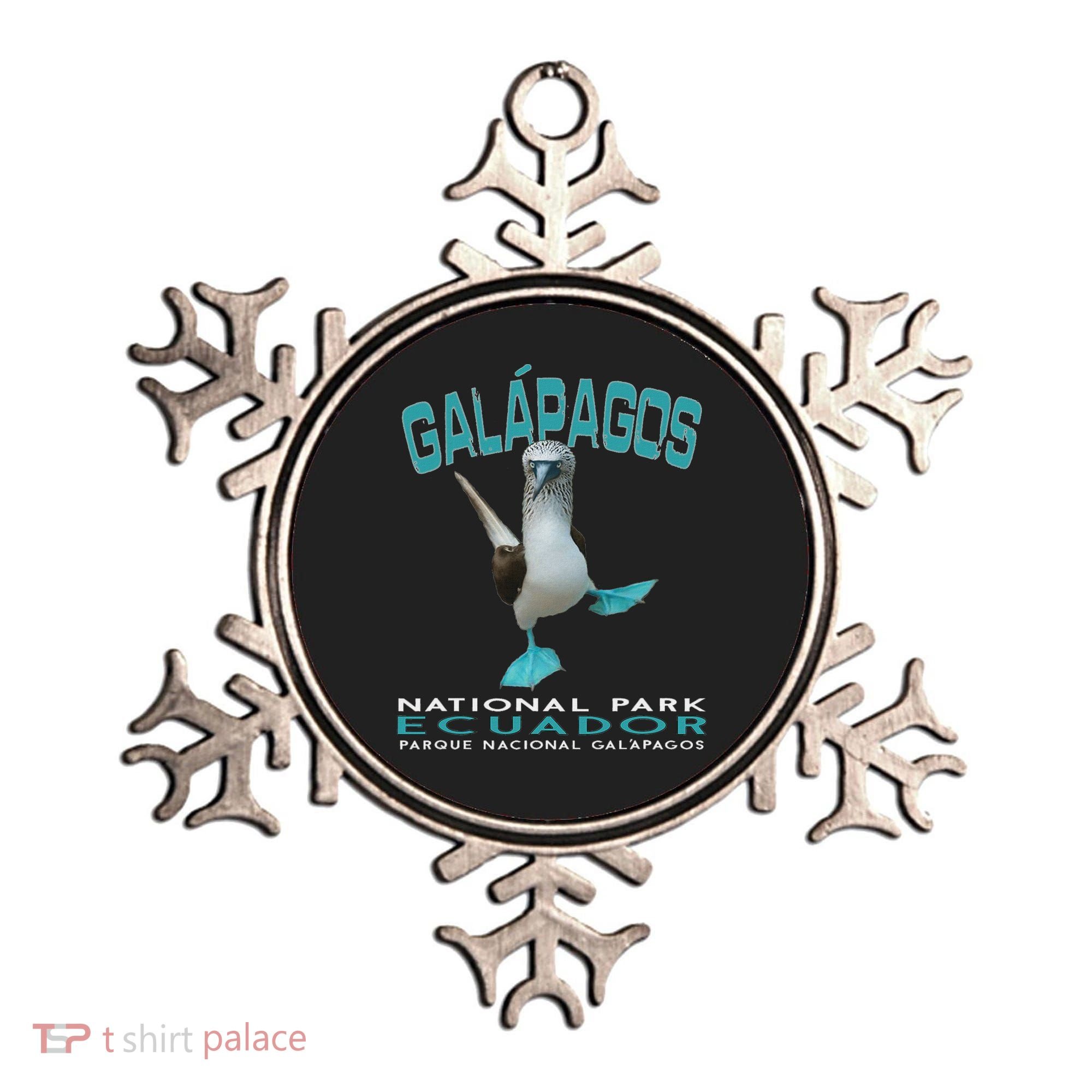 Galapagos National Park Ecuador Blue Footed Boobies Keepsake Ornament