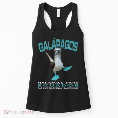 Galapagos National Park Ecuador Blue Footed Boobies Keepsake Women's Tank Top
