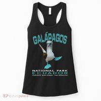 Galapagos National Park Ecuador Blue Footed Boobies Keepsake Women's Tank Top thumb 0