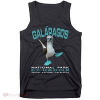 Galapagos National Park Ecuador Blue Footed Boobies Keepsake Tank Top thumb 0