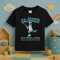 Galapagos National Park Ecuador Blue Footed Boobies Keepsake Toddler T-Shirt thumb 3