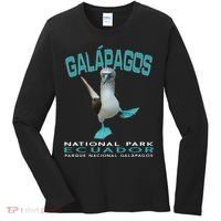 Galapagos National Park Ecuador Blue Footed Boobies Keepsake Women's Long Sleeve Shirt thumb 0