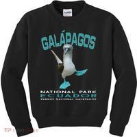 Galapagos National Park Ecuador Blue Footed Boobies Keepsake Kids Sweatshirt thumb 0