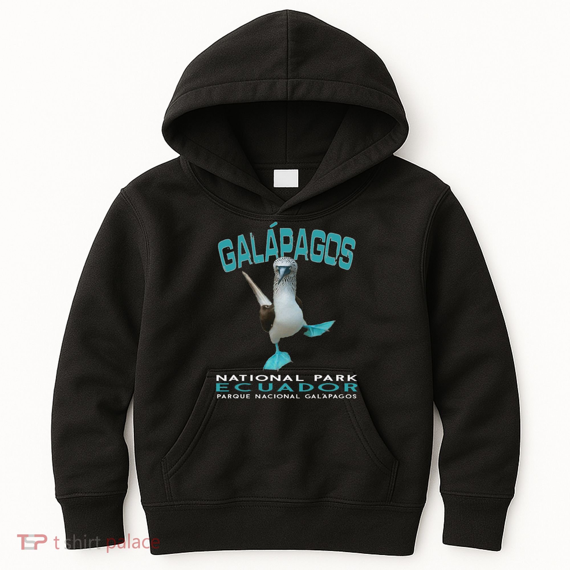 Galapagos National Park Ecuador Blue Footed Boobies Keepsake Kids Hoodie