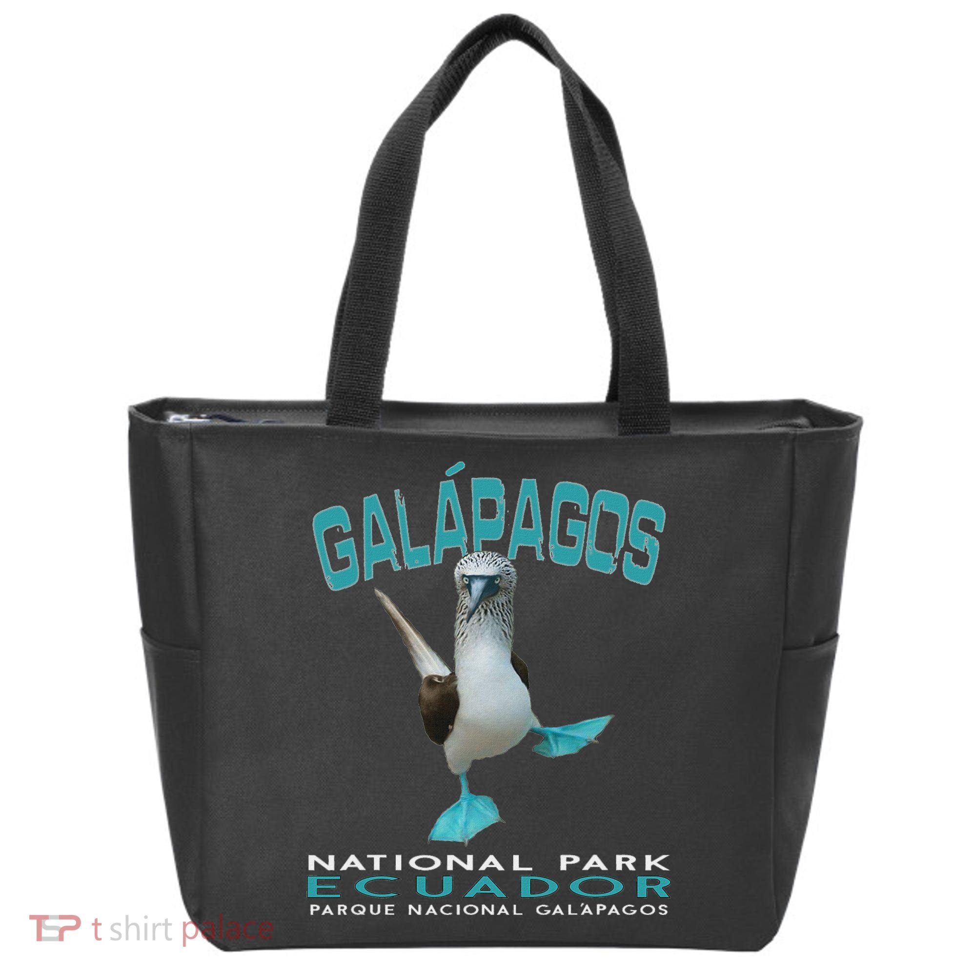 Galapagos National Park Ecuador Blue Footed Boobies Keepsake Tote Bag