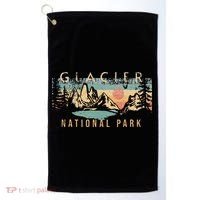 Glacier National Park Golf Towel thumb 0