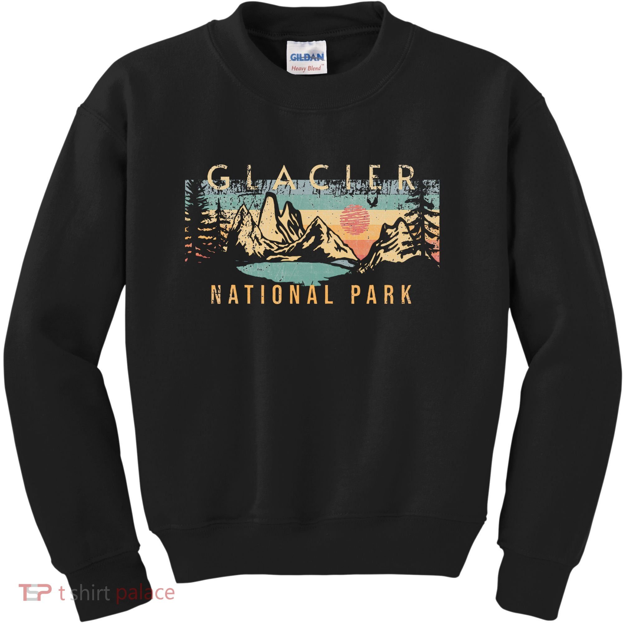 Glacier National Park Kids Sweatshirt