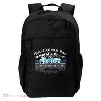 Glacier National Park Montana Moose Hiking Camping Souvenir Backpack thumb 0