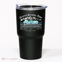 Glacier National Park Montana Moose Hiking Camping Souvenir Tumbler thumb 0