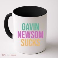 Gavin Newsom Sucks Coffee Mug thumb 0